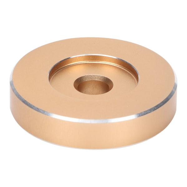 45 RPM pladespilleradapter Stor hulkonverteringsplade Vinyl sort klemmeadapter til de fleste plader med stort hul