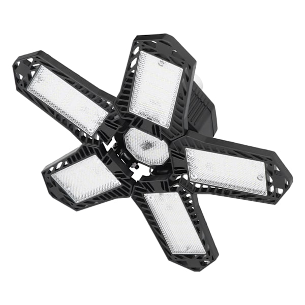 LED-garagelampa 137LED Deformerbar 80W 8000lm 360° Justerbar Hi