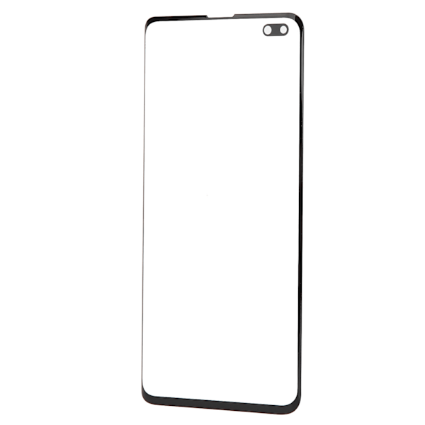 Samsung S10+Plus:n matkapuhelimen takalasin kansi ja ulompi lasipaneelin vaihto (valkoinen)