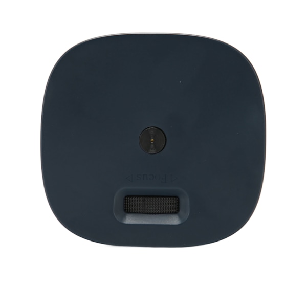 Mini Projektor 1080P 16 till 100 tum Projektion Fjärrkontroll Dubbla Högtalare Portabel Projektor för Familj Utomhus 100‑240V Blå EU-kontakt