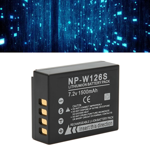Kamera Lithium-ion batteri 1500mAh erstatning for Fujifilm XS10 XT3 XT30 XT20 XT10 XT2 XA7 XE4 XA5 XT200 100 X100V X100F