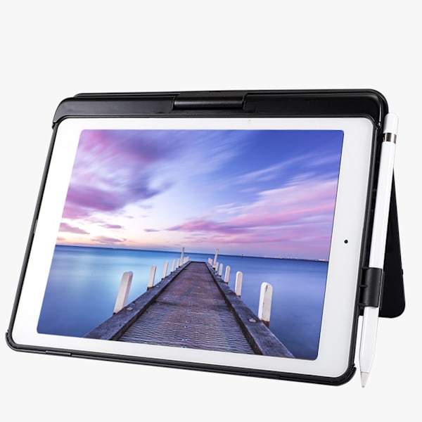 360° Roterande Fodral 7 Färger Bakgrundsbelyst Trådlöst Bluetooth Tangentbord för iPad Air2 Pro 9.7