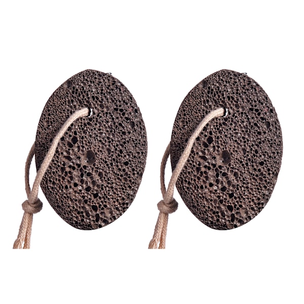 Pumice Stone for Feet 2pcs , Foot Scrubber, Callus and Dead Skin Removal for Feet and Hands