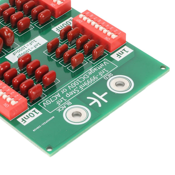 Programmerbar kondensatortavle 1nF til 9999nF 4 decimaltal trin 1nF kondensatortavle til industrielektronik