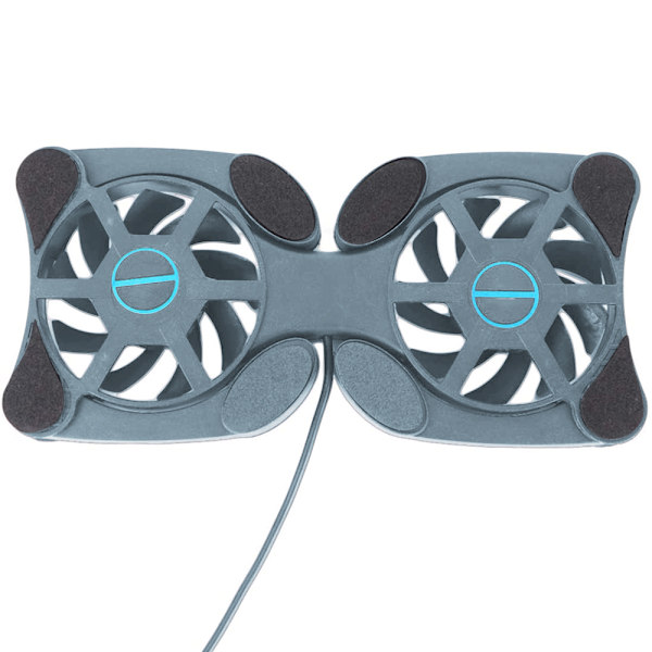 Mini Foldbar USB Køleventilator Octopus Notebook Køler Kølepude Stativ Dobbelt Ventilatorer til Notebook Laptop