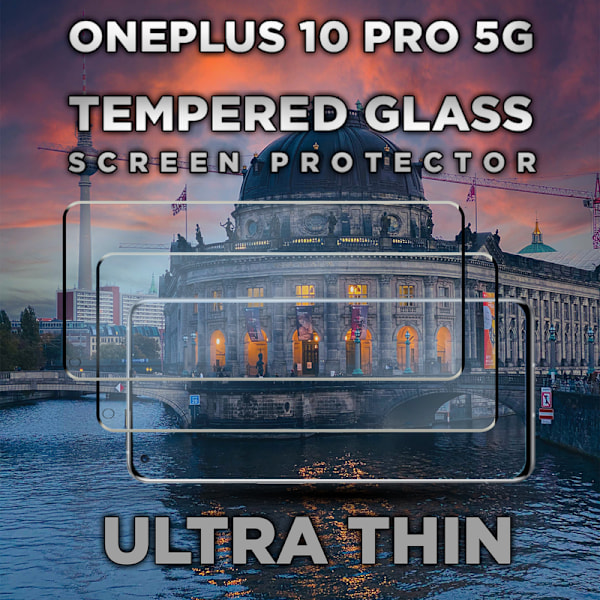 Super kvalitet 3D Skärmskydd, Härdat Glas 9H, OnePlus 10 Pro 5G