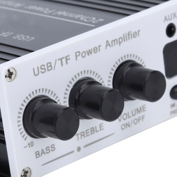 USB Hukommelseskort Digital Afspiller FM Bluetooth 4.2 Bil Strøm HiFi Stereo Lydforstærker