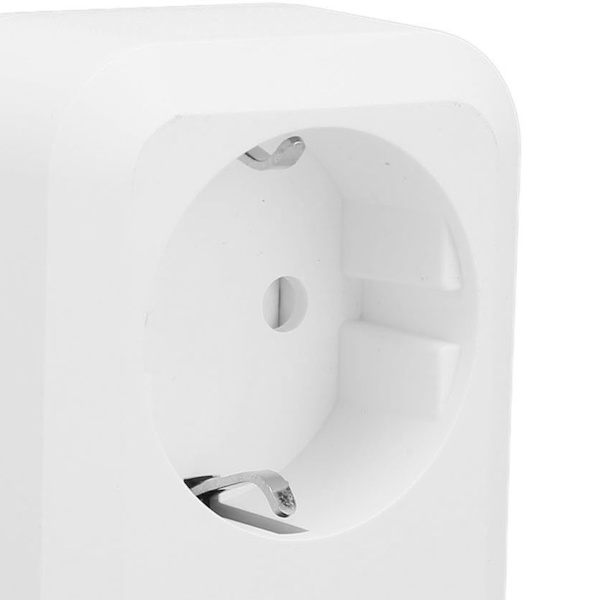 2 stk. Smart WiFi-stik til genopladelig brandsikker trådløs fjernbetjening med stemmestyring WiFi Smart Socket-stik EU-stik 100‑250V
