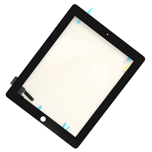 Tablet Digitizer Skärm Härdat Glas Ersättning Tablet Pekskärm med Förinstallerat Lim för IOS 2