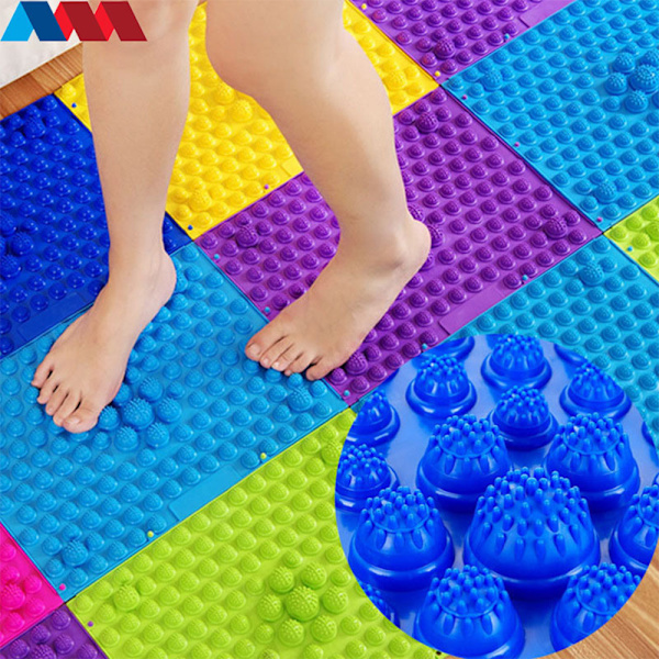 Fotmassagematta Akupressurmatta Fotreflexologi Walking Toe
