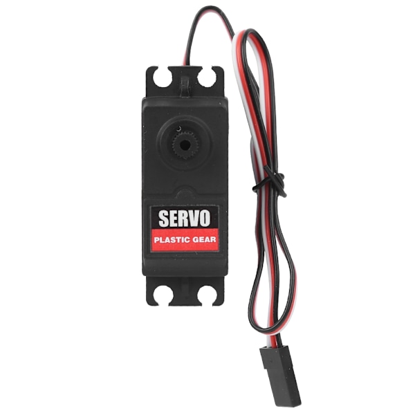 Metallväxel-servo med stark anpassningsförmåga, enkel installation för dina RC-bilar, hög precision, låg elektromagnetisk störning, vattentålig