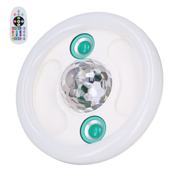 LED Bluetooth -musiikkivalo kahdella kaiuttimella, langaton 36 W E27 R