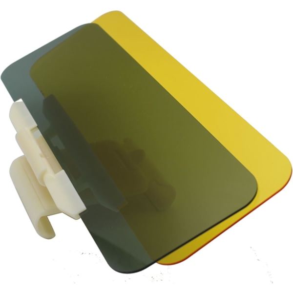Glow Shield, Bländskydd för oavbruten körning dag och natt, Solskydd Anti-UV Block Icke-bländande glasögon, Universell storlek Fingeravtrycksresistent