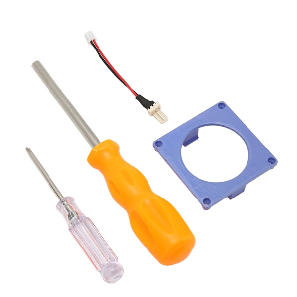 Fläkt 3D Print Mount Kit Mini Kyllfläkt 3D Printad Ram Mount Kit Reservdelar för NGC Gamecube Lila