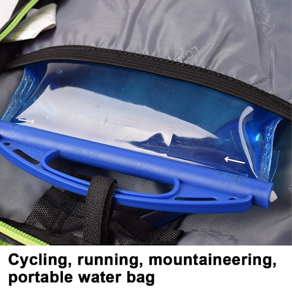 Crossbody Sling Ryggsäck Sling Väska Rese Vandring Bröstväska 2.0L