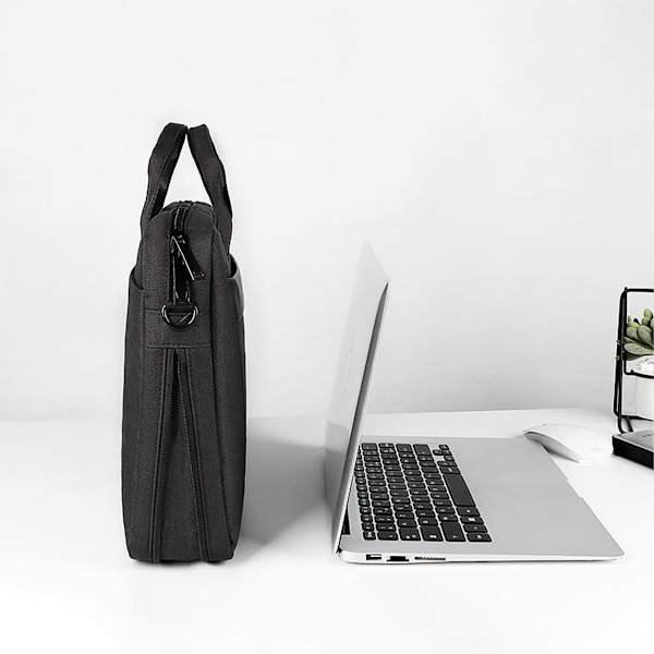 14.1-15.4 Tums Laptopväska, Vattentät Design & Premiummaterial för Affärsresor - Svart