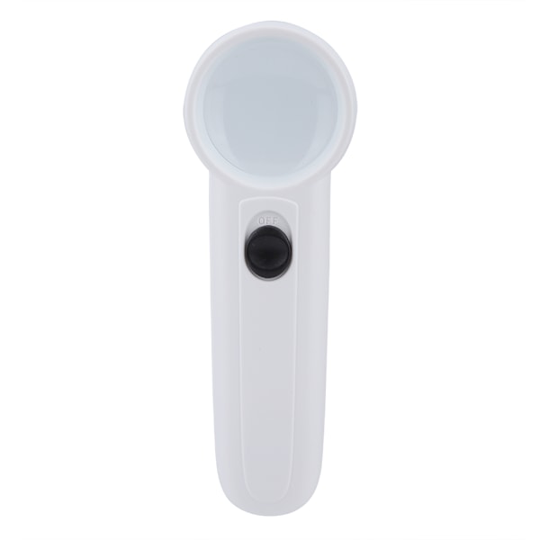 10X Mini bærbar håndholdt forstørrelsesglas med LED-lys