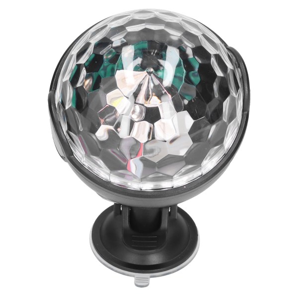 Röstyrda LED-scenljus 7-läges USB-drivna RGB-strålkastare