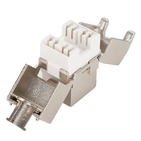 2 stk. Samlet crimpfri RJ45 netværksmoduladapter med CAT7 10G hun-interface