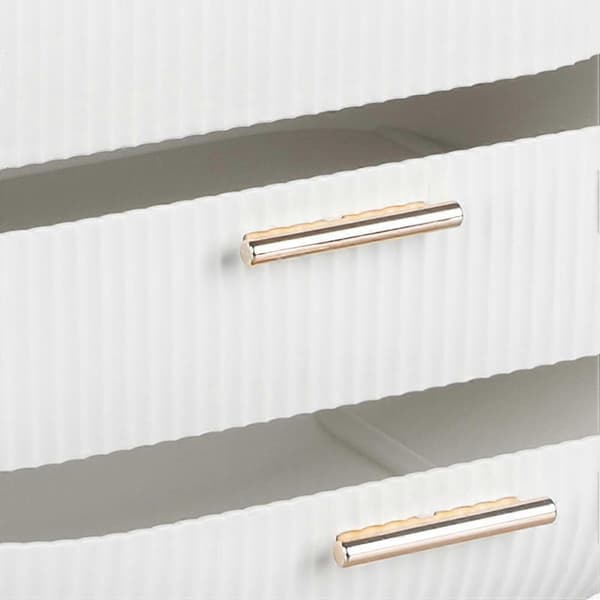 GETIT Makeup Organizer Case Skuffe Bærbar Hvid Makeup Tasker & Etuier