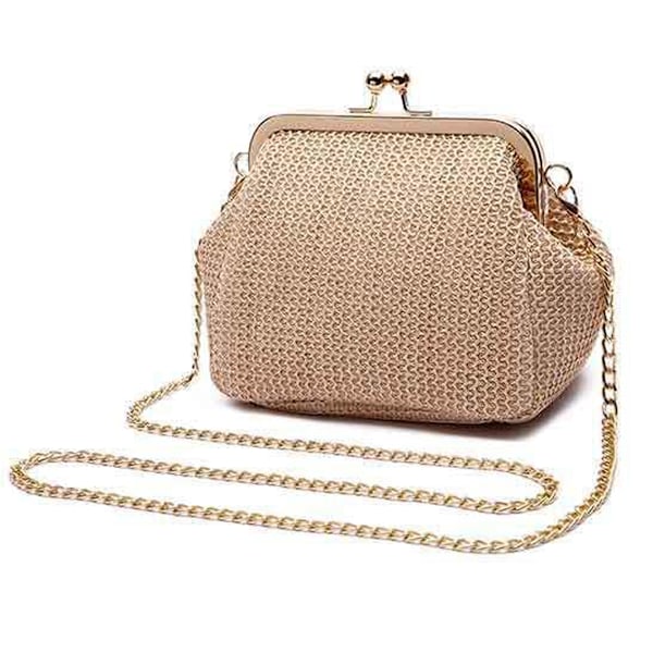 Dame  Crossbody Bag for Women  Aftenveske Avtakbar skulderstropp Skuldertaske