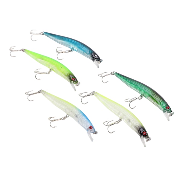 Hit Stick fiskedrag med clownfärger och 3D-verklighetstrogna ögon, lång kastlängd lämplig för fiske vid flodbanken, hållbar design för oöverträffad prestanda