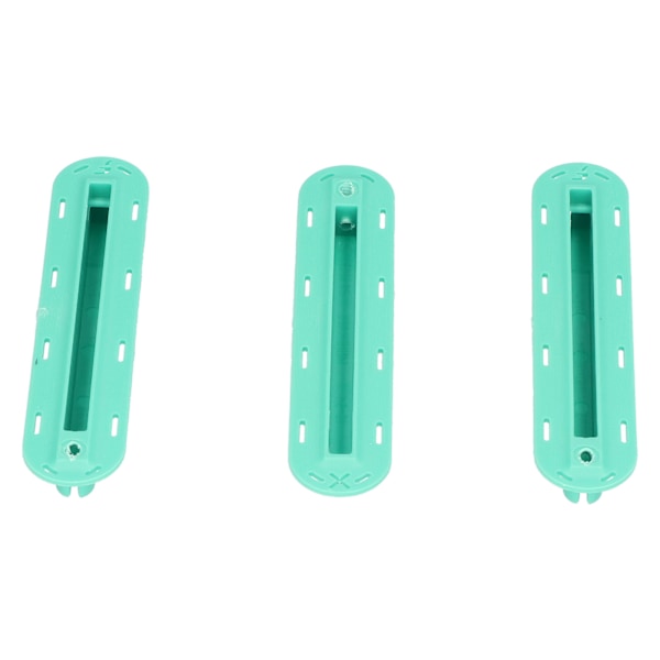 3 st/set Surfbräda Roder Groove Plast Fenad Box Plug Fen Plug Bas med SkruvarGrön