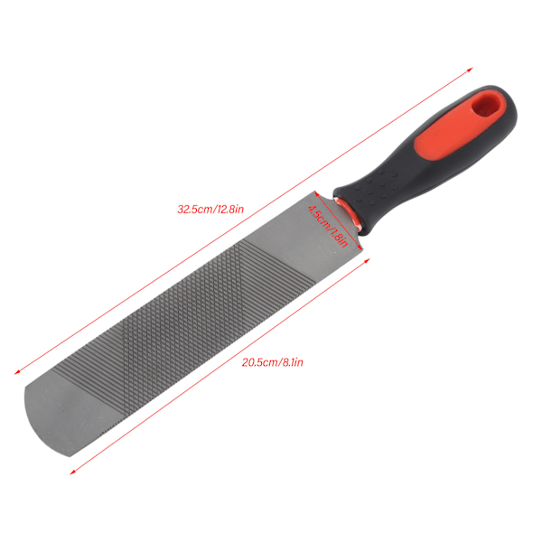 8 tuuman kavio rasp hiiliteräksinen ergonominen hevosenkenkäviila hevosenkenkien leikkaustyökalu joustavalla kahvalla hevoselle