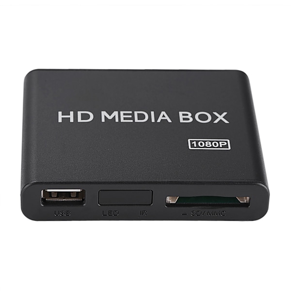 110-240V Full HD Mini Box Media Player 1080P Media Player Box Support USB MMC RMVB MP3 AVI MKV EU Stik