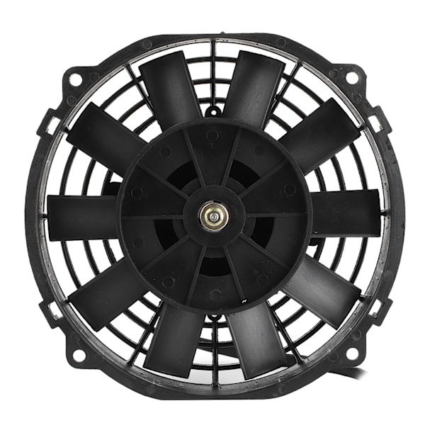 Universell elektrisk fläkt 8 tum för kylare bil kylning luftkonditionering 10 blad 12V 80W 2250 RPM