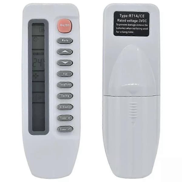 Ny R71A/CE Kompatibel med MIDEA KOMECO Tornado Luftkonditioneringsfjärrkontroll R71A/E