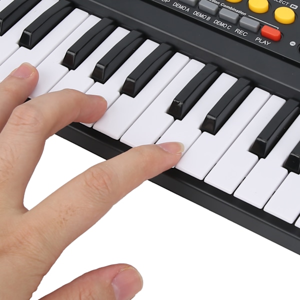Elektronisk piano for barn 37 tangenter Multifunksjonelt keyboard Musikk Instrument Tilbehør BF-430A2