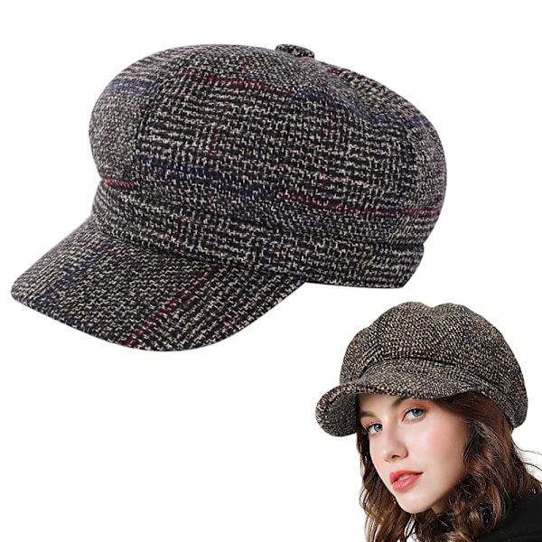 Kvinners Beret Newsboy Hat Fransk Stil Cap Klassisk Høst Vår