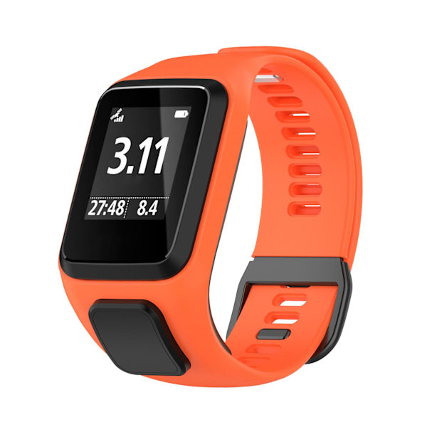 Kompatibel med TomTom Smart Armbåndsrem Kompatibel med Tom Tom Runner23 Spark Silikone Vandtæt Udskiftnings Håndledsrem