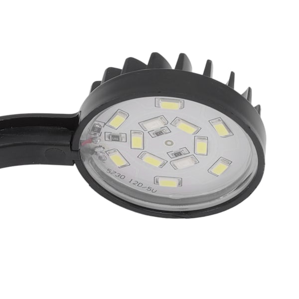 LED-akvarieljus Multifunktionell Hög Ljusstyrka Spara Energi Full Spectrum LED Akvarium Klämlampa 5W Svart