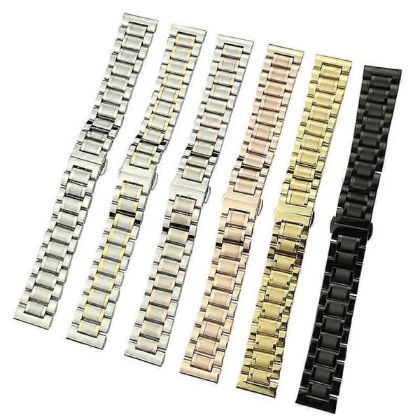 20 mm klokkerem i rustfritt stål 20 mm