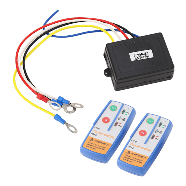 Elektrisk vinsj trådløs fjernkontroll bryter kontroller system 150ft 12V for lastebil ATV SUV