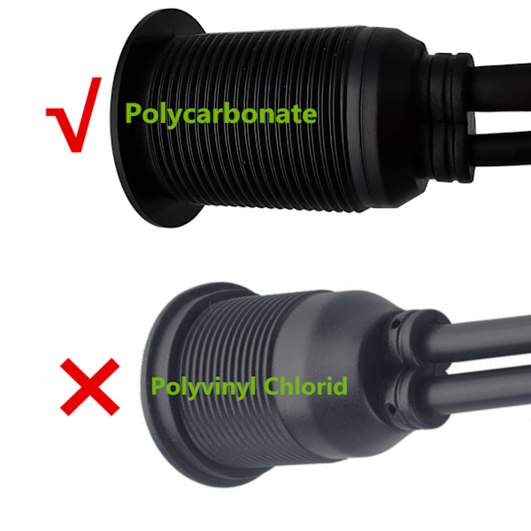 Instrumentpanelmonteringsförlängningskabel USB 2.0 Typ C 2.0 Port Hane till Hona Infälld Panel med Ljus