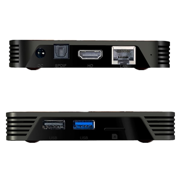 X99 MAX+S905X3 Internet TV-box för Android 9.0 System Dubbelfrekvens WIFI 1000MB 8K4+128GB EU-kontakt
