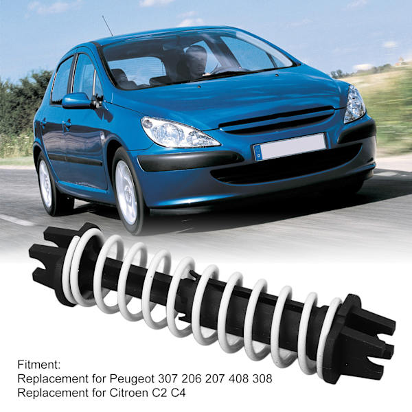 Kytkimen polkimen palautusjousi parantaa ajoturvallisuutta 214855 Korvaa Peugeot 307 206 207 408 308