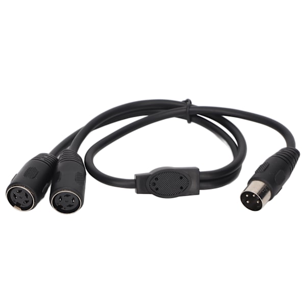 DIN 4PIN til 2DIN 4PIN Adapterkabel Professionel Han til Hun 4 Pin Mini DIN Y Splitter Kabel 1,6ft