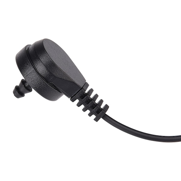 Akustisk slangsats K Head 2-stifts transparent akustisk spole slang headset Walkie Talkie öronmussla