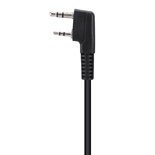 2-stifts Mini PTT-högtalare MIC Walkie Talkie-tillbehör för Baofeng UV5R 888S för Kenwood för TYT