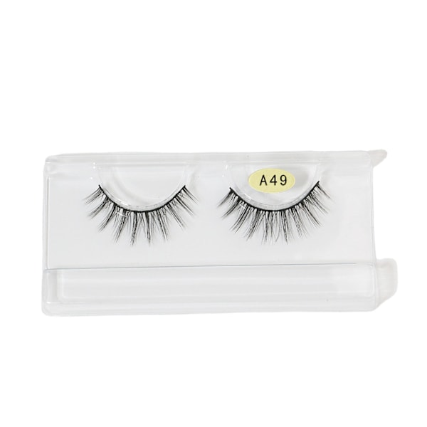 30 Par Lösögonfransar Kvinnor Professionell Makeup Mjuka Långa Tjocka Lockiga Falska Ögonfransar för Dejt Party