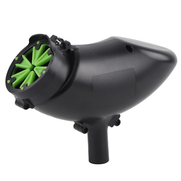Utomhus Sport Paintball 200 Rundor Plast Hopper med Speed Feed Loader