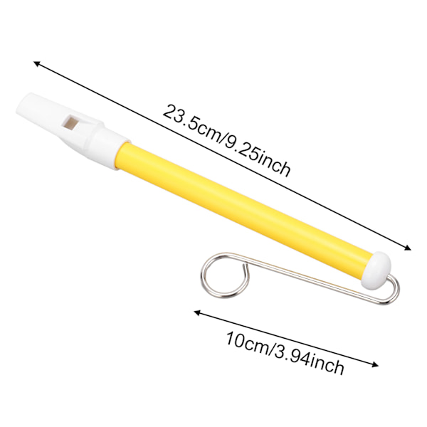 2 stk. Slide Whistle Legetøj Metal Slide Fløjte Professionelt Musikinstrument til Børn Begyndere