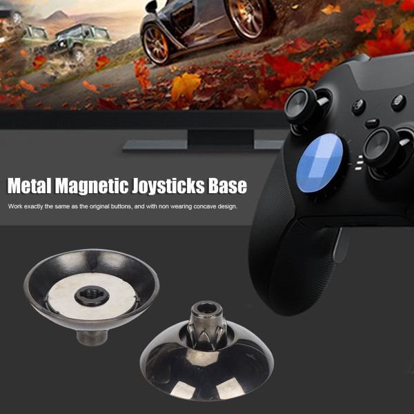 Metal Magnetiske Joysticks Base Joysticks Magnetisk Base Udskiftning til Xbox One Elite 2 Controller