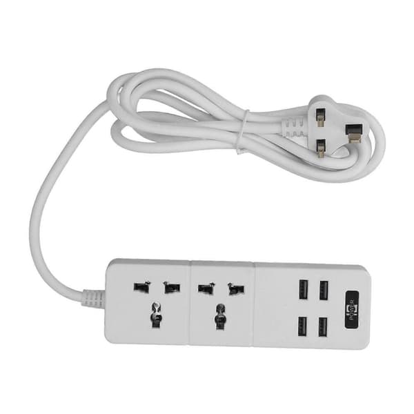 GETIT Høj kvalitet Smart USB-stik multifunktionelt stik høj effekt 2500w stik