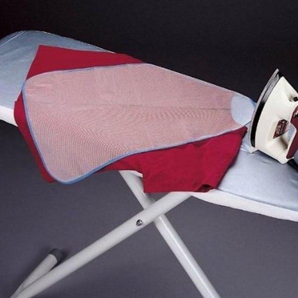 Högtemperatur Strykduk, Skyddande Pressduk med Brännmärkesbesparande Nät, Perfekt för Ångstrykjärn, Tvättbar & Hållbar för Frekvent Användning