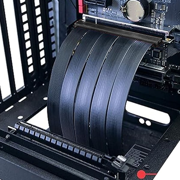 PCIE 4.0 X16 Extender 180 grader 26GB/s 7.9in lång guldpläterad GPU-förlängningskabel för RTX3090 RTX3080ti RTX3070